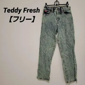 Teddy Fresh 스트레이트 데님 [프리]