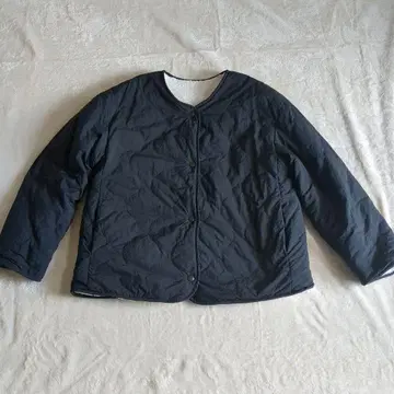 유니클로 리버서블 퀼팅 자켓 M