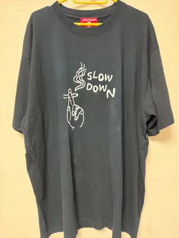 afterbase slowdown T셔츠 XXL