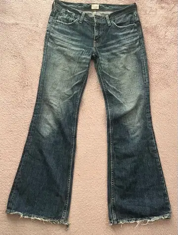 부츠컷 데님 28 다크 블루