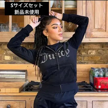 juicy couture 벨로아 블랙 스톤 Y2K 셋업