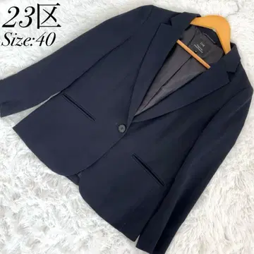 23구 테일러드 자켓 L 네이비 여성용 포멀 출퇴근