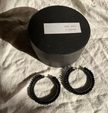 hariknitting 탄력 circle 귀걸이