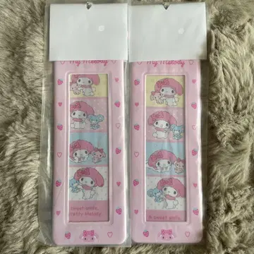 산리오 마이멜로디 4컷 사진용 홀더 2세트