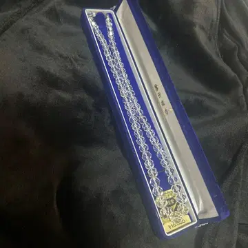 영아당 크리스탈 비즈 목걸이 18,000엔