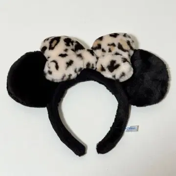 디즈니 머리띠 미니 레오파드 무늬