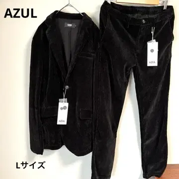 AZUL 블랙 자켓 팬츠 세트 L