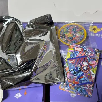 스티치 MARVEL 코스비 캡틴 아메리카