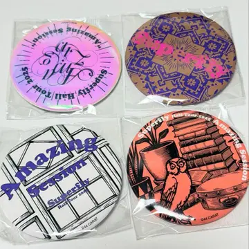 Superfly Amazing Session Tour 캔뱃지 4종