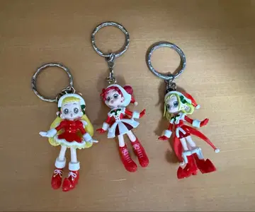 크리스마스 버전 오쟈마녀 도레미 키링 3개 세트