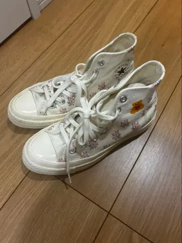 컨버스 척테일러70 (CT70) 하이컷 꽃무늬 패치워크