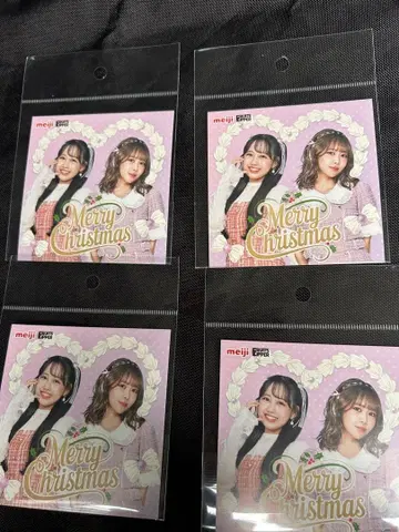 FRUITS ZIPPER 스티커 메이지 마츠모토 카렌 나카가와 루카 4장