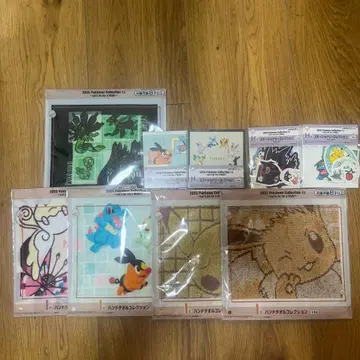 제2탄 제일복권 포켓몬 I상 핸드 타월 컬렉션 5종 세트