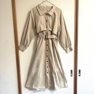 OLIVE des OLIVE 트렌치코트풍 원피스