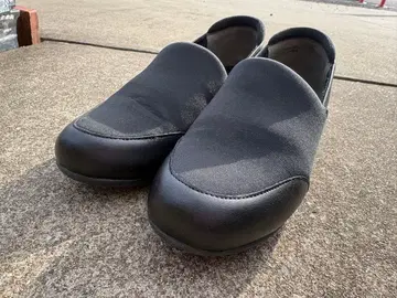 ELLE SPORT 블랙 슬립온 슈즈