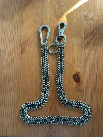 [ Rosen Kreuz ] vertebrae chain 65cm