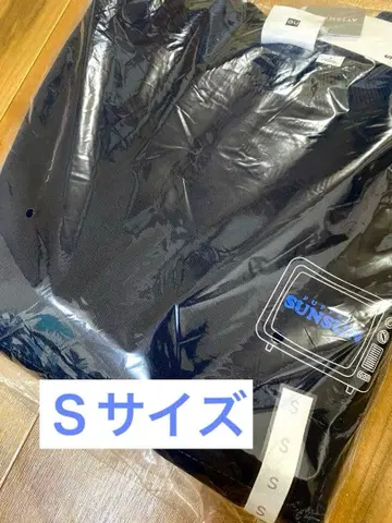 [ S ] GU 퍼펫 스 헤비웨이트 맨투맨 네이비