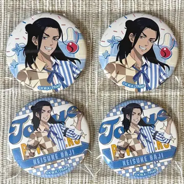 도쿄 리벤저스 캐릭터움 카페 스위츠 다이너 캔뱃지 바지 케이스케