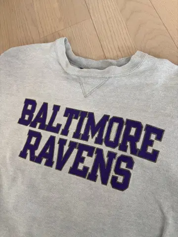 BALTIMORE RAVENS 구제 맨투맨