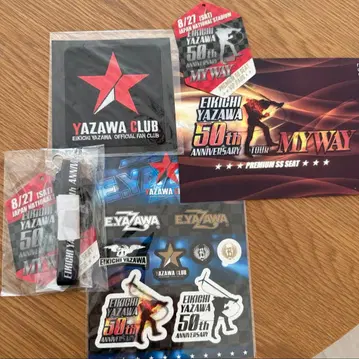 EIKICHI YAZAWA 50th Anniversary Tour 굿즈