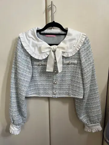 HoneyCinnamon 트위드 셋업 블루