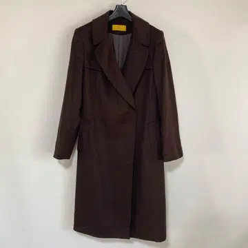 Zelal 모토마치 제랄 캐시미어 100% 코트 브라운 따뜻한 DMW