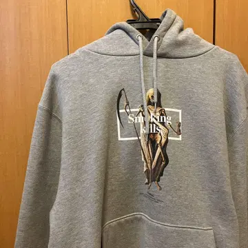 FR2 smoking kills 후드티 사신 후드 속기모 [ L ] 레어