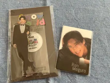 SnowMan 메구로 렌 Snow World 아크릴 스탠드 치라미 카드