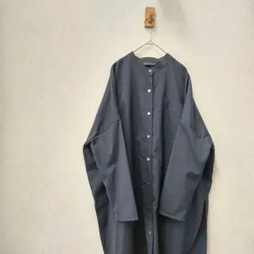 새상품급 mizuiro ind T/W 스탠드 카라 셔츠 튜닉