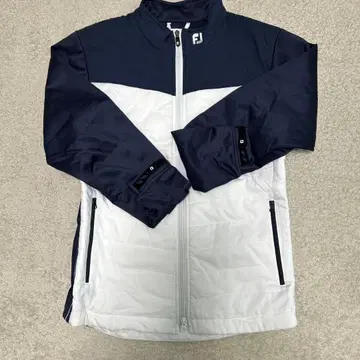 FJ 집업 자켓 네이비/화이트