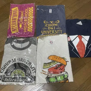 가면 차우더 abukou 차우대 부속 지방고등학교 T셔츠 타월 세트