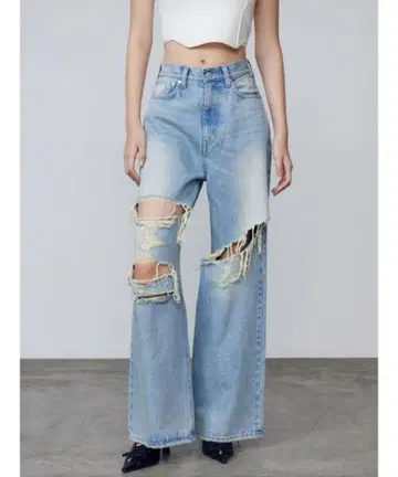 EMODA 볼드 립 루즈 진 아이스 블루 S