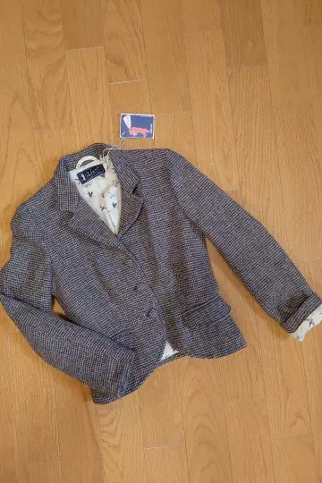 새상품 Palav 파라바 희귀 해리스 트위드 자켓