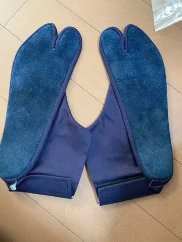 네이비 타비 27.5cm 스웨이드풍