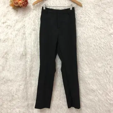 베이스먼트 온라인 슬림 슬랙스 팬츠 [ XS ] 허리밴딩