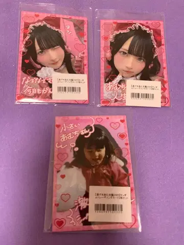 신기루 아뮤 생일 굿즈 랜덤 트레이딩 카드 컴플리트 세트