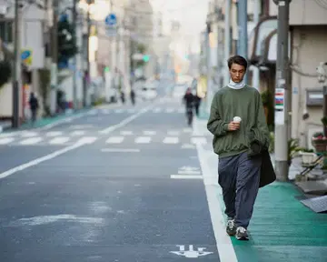 쿠메 섬유 제작 빅 스웨트 셔츠