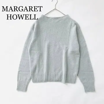 2772A 마가렛호웰 캐시미어 크루넥 니트 리브