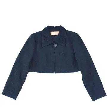 끌로에 블랙 포멀 크롭 자켓 관혼상제