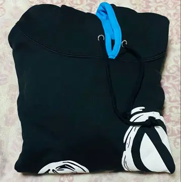 니어 클로징 후드티 후드 부착