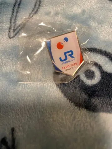 JR 서일본 EXPO 2025 배지 오사카 만박