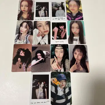 NMIXX 규진 트레카 14장 세트 묶음 판매