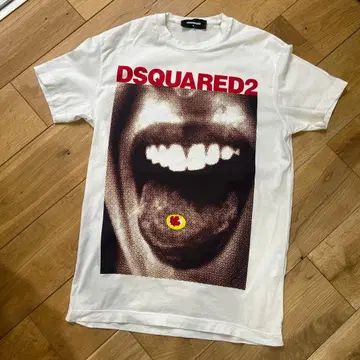 DSQUARED2 화이트 T셔츠 M 사이즈