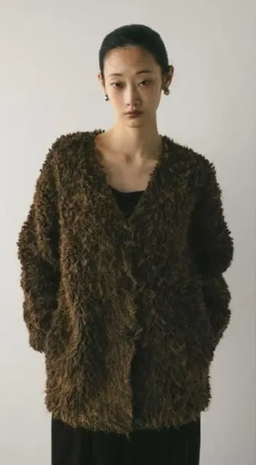 stylemixer 스타일믹서 스타미키 믹스 루프 니트 가디건