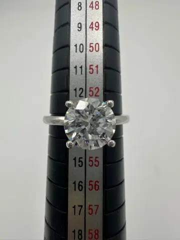 실버925 대형 스톤 반지 약 11호