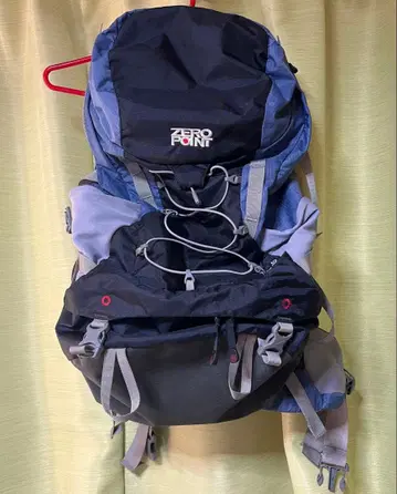 ZERO POINT 백팩 중형 파랑/네이비/그레이