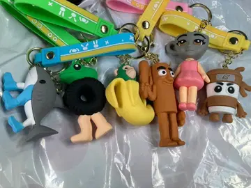 미사용 이탈리안 레인 로트 인기 캐릭터 키링 6개 세트