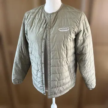 OUTDOOR PRODUCTS 퀼팅 자켓 올리브 그린