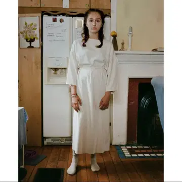 BASERANGE 실크 랩 원피스