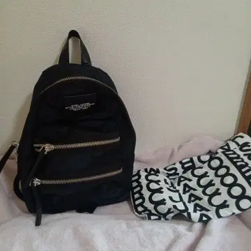 MARC JACOBS 블랙 백팩